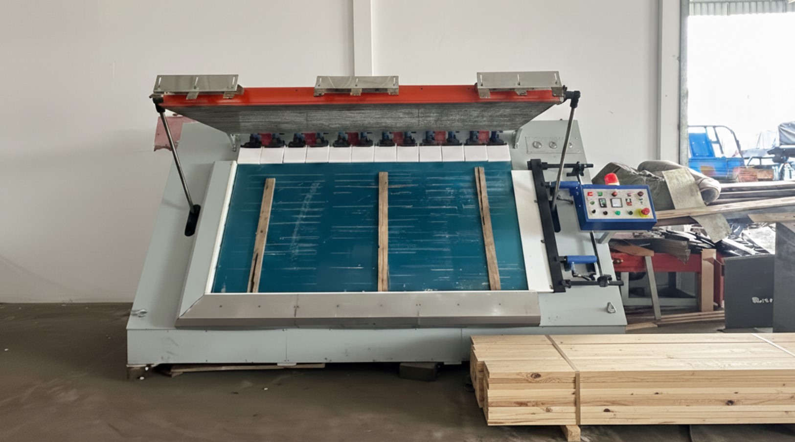 Máy ép nghiêng cao tần Phú Vinh Phi