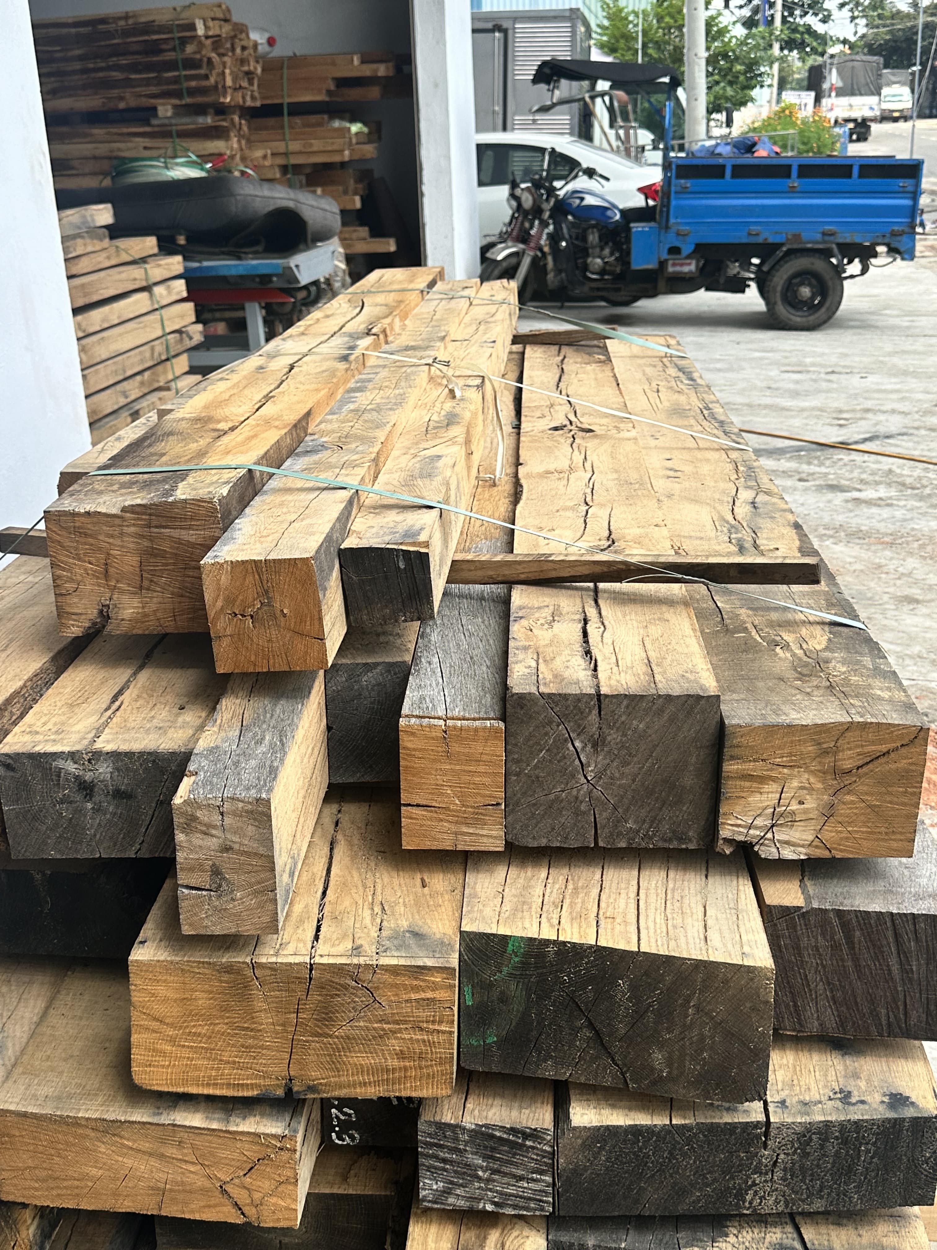 High-frequency drying kiln in production facility