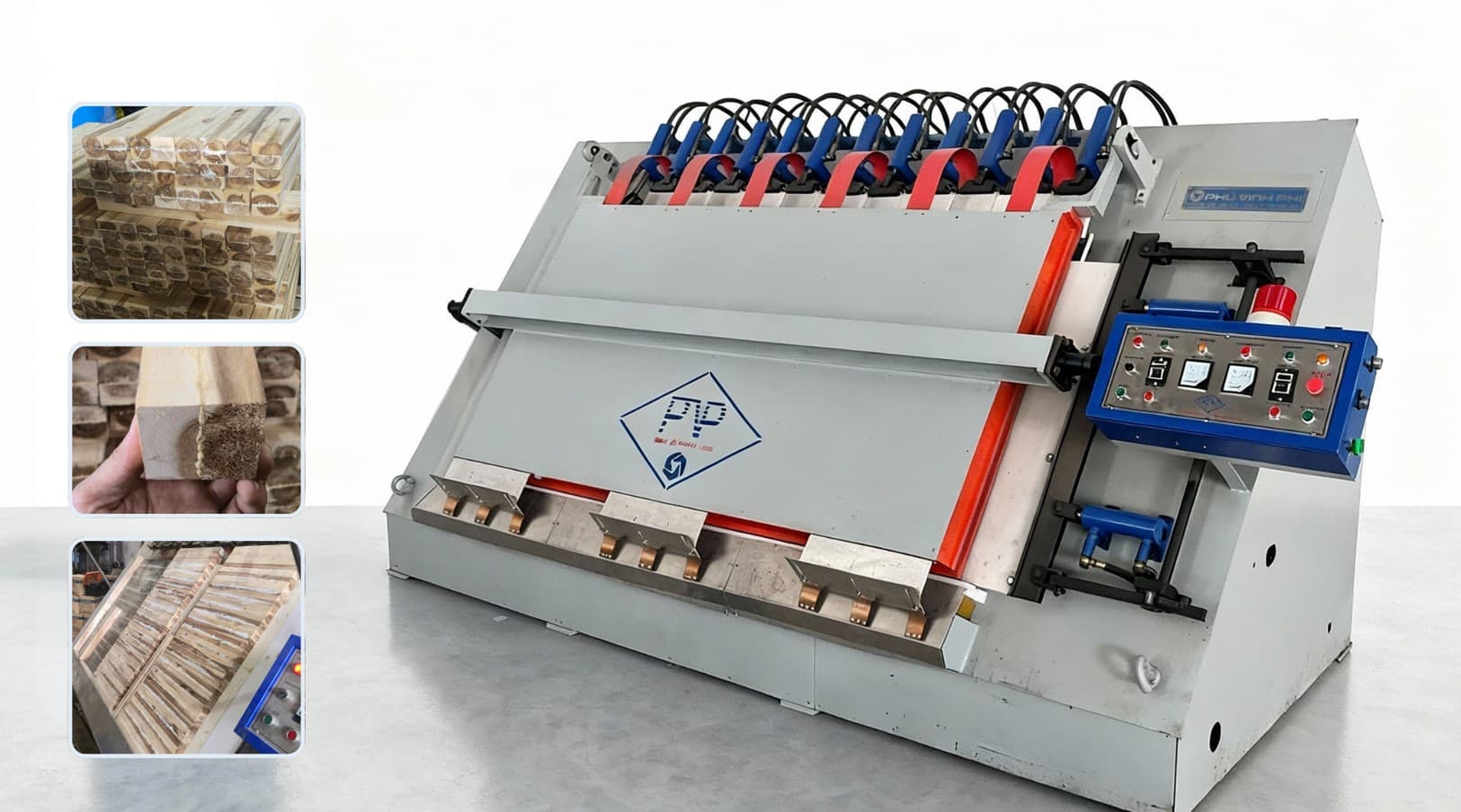 High fequency wooden frame assembly machine