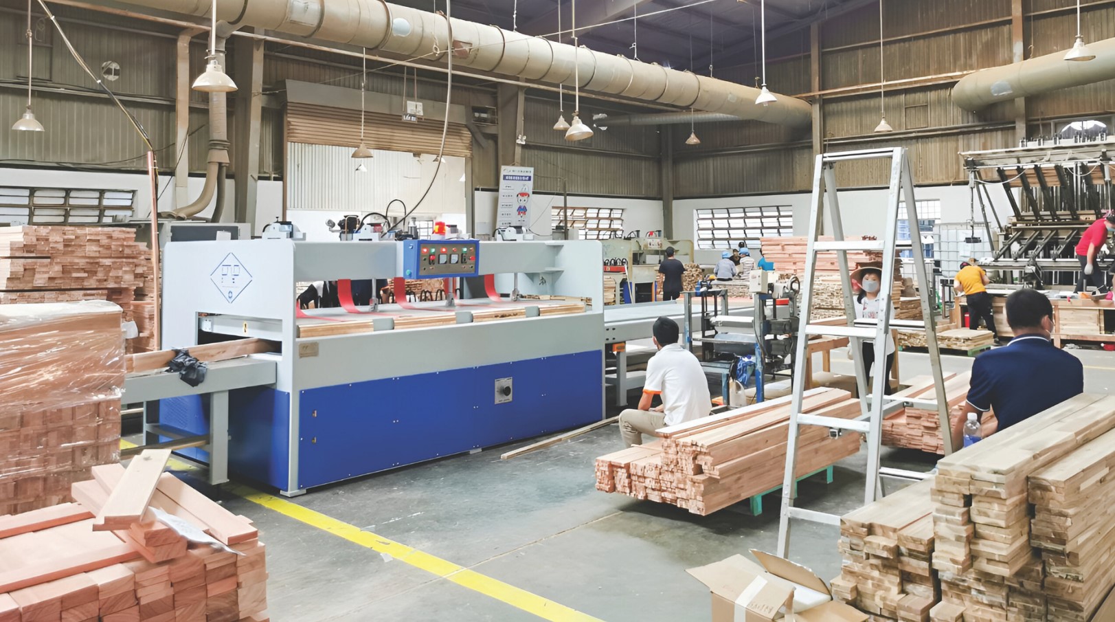 Máy ép ngang cao tần Phú Vinh Phi